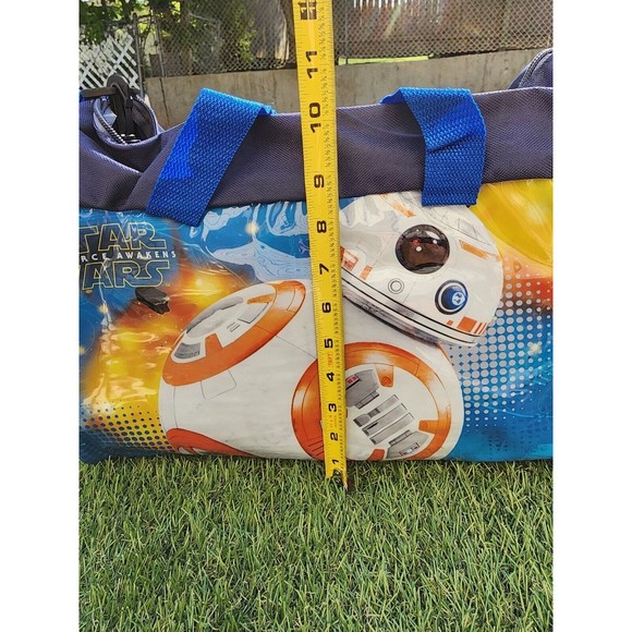 Disney Star Wars BB-8 Duffle Bag Overnight Bag Carry-on  NWT 14.5"L 10"H 7"W - Picture 7 of 15
